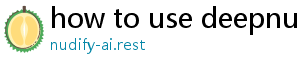 how to use deepnude app